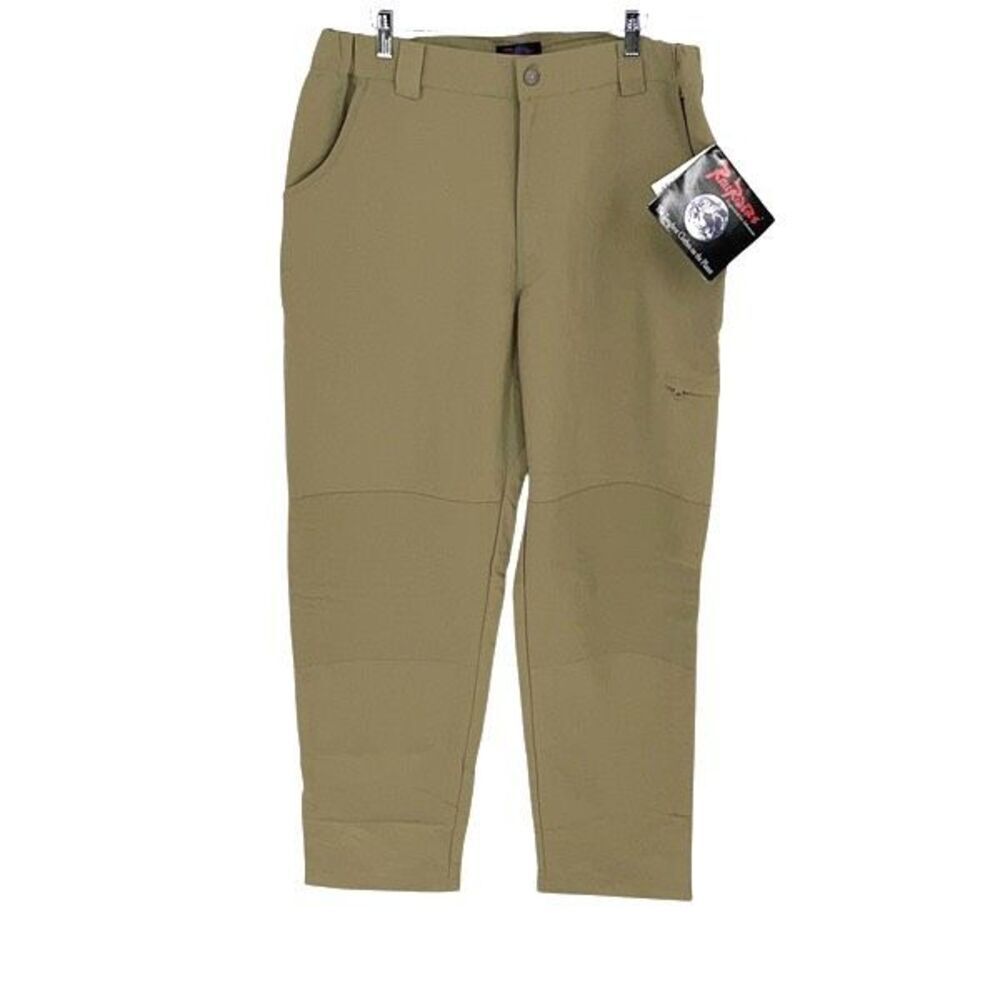 RailRiders Lined Yukon Work‎ Cargo Pants Dark Stone Tan Mens Size XL NWT